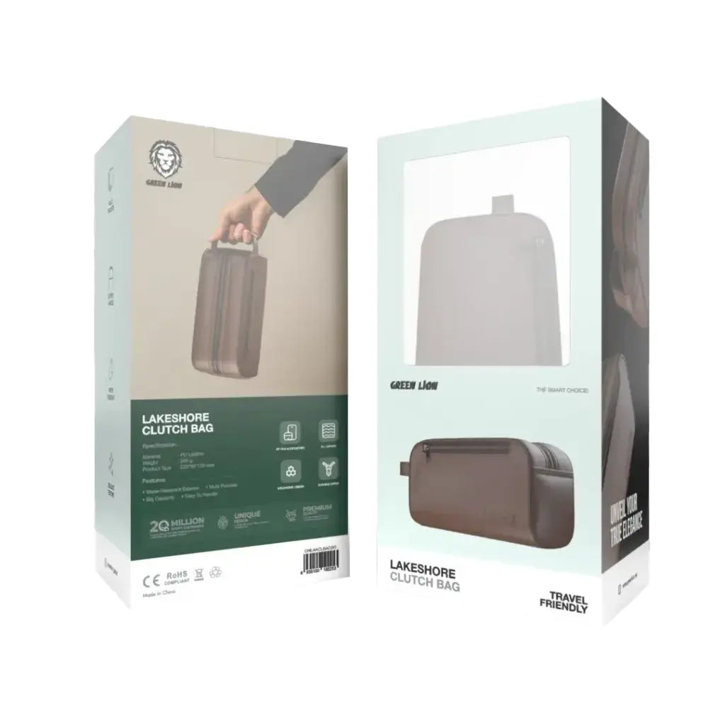 حقيبة جرين لايون لايكشور | Green Lion Lakeshore Clutch Bag