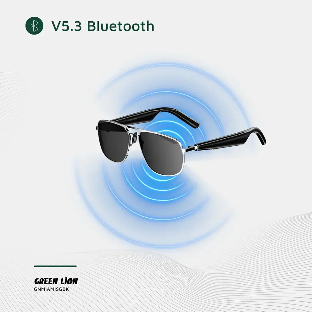 Green Lion Miami Smart Glasses - نظارات جرين ليون ميامي الذكية