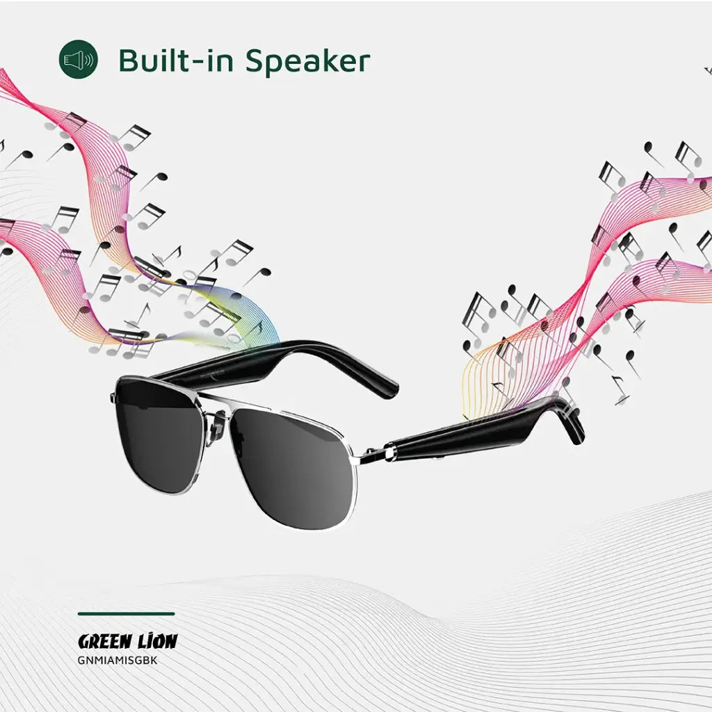 Green Lion Miami Smart Glasses - نظارات جرين ليون ميامي الذكية