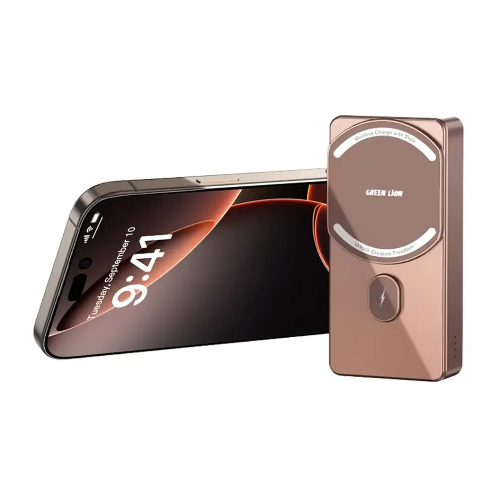 باور بانك جرين لايون ميلتون بسعة 10,000 مللي أمبير | Green Lion Milton 10000mAh Power bank