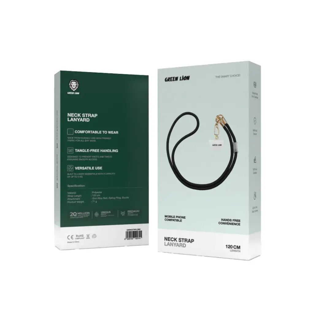 جرين لايون حبل رقبة لحمل الهاتف | Green Lion Neck Strap Lanyard