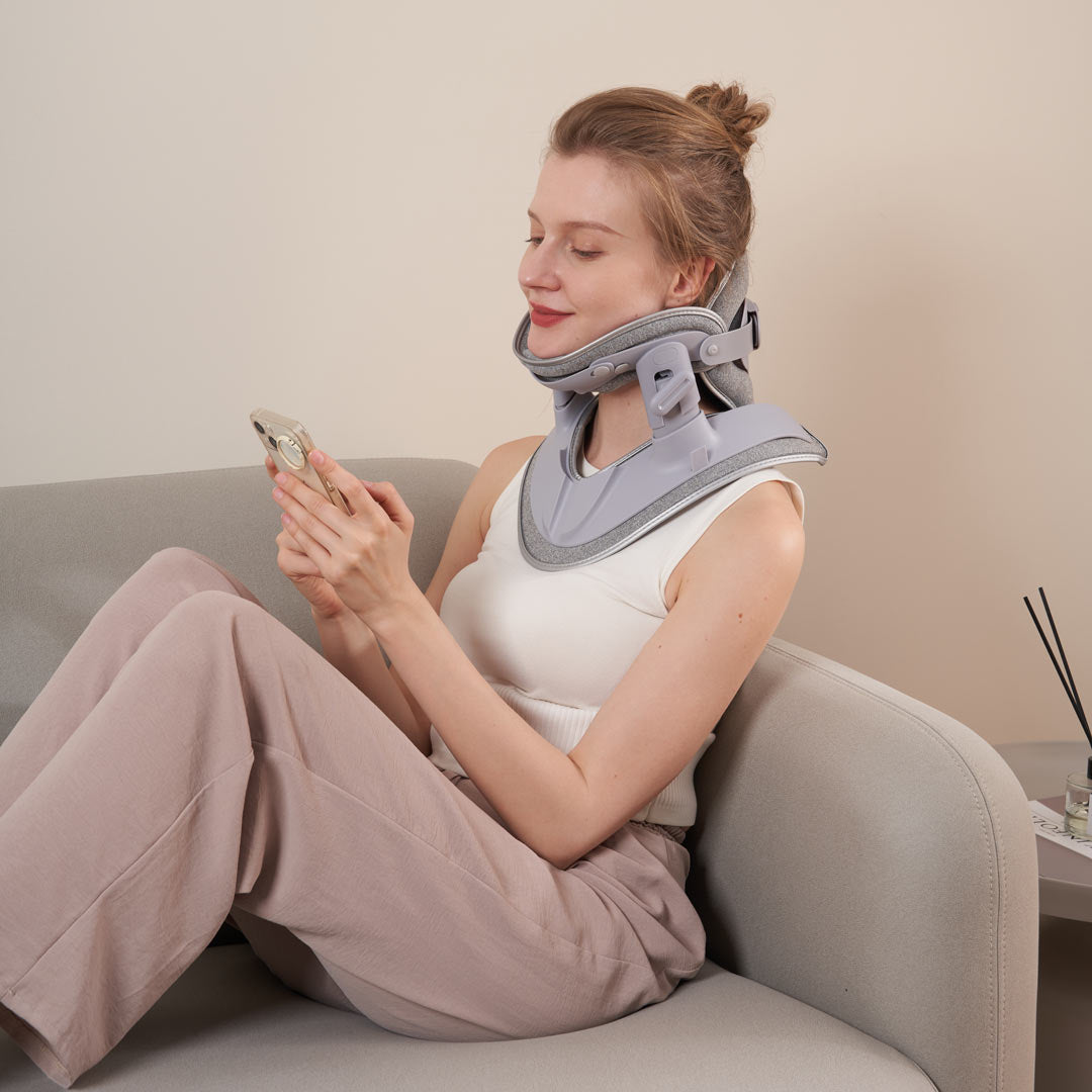 جرين لايون جهاز شد الرقبة | Green Lion Neck Traction Device