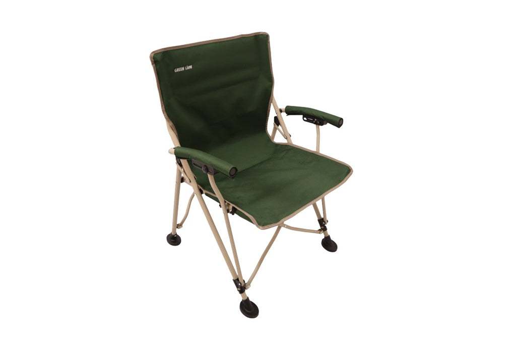 كرسي جرين لايون للتخييم الخارجي مع حقيبة حمل | Green Lion Outdoor Camping Chair with Carrying Bag