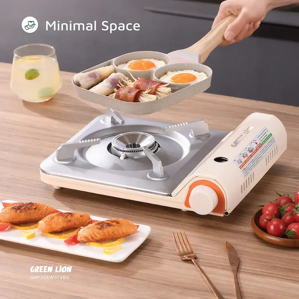 موقد جرين لايون المحمول للرحلات بقدرة 3.5 كيلو واط | Green Lion Portable Outdoor Stove 3.5KW