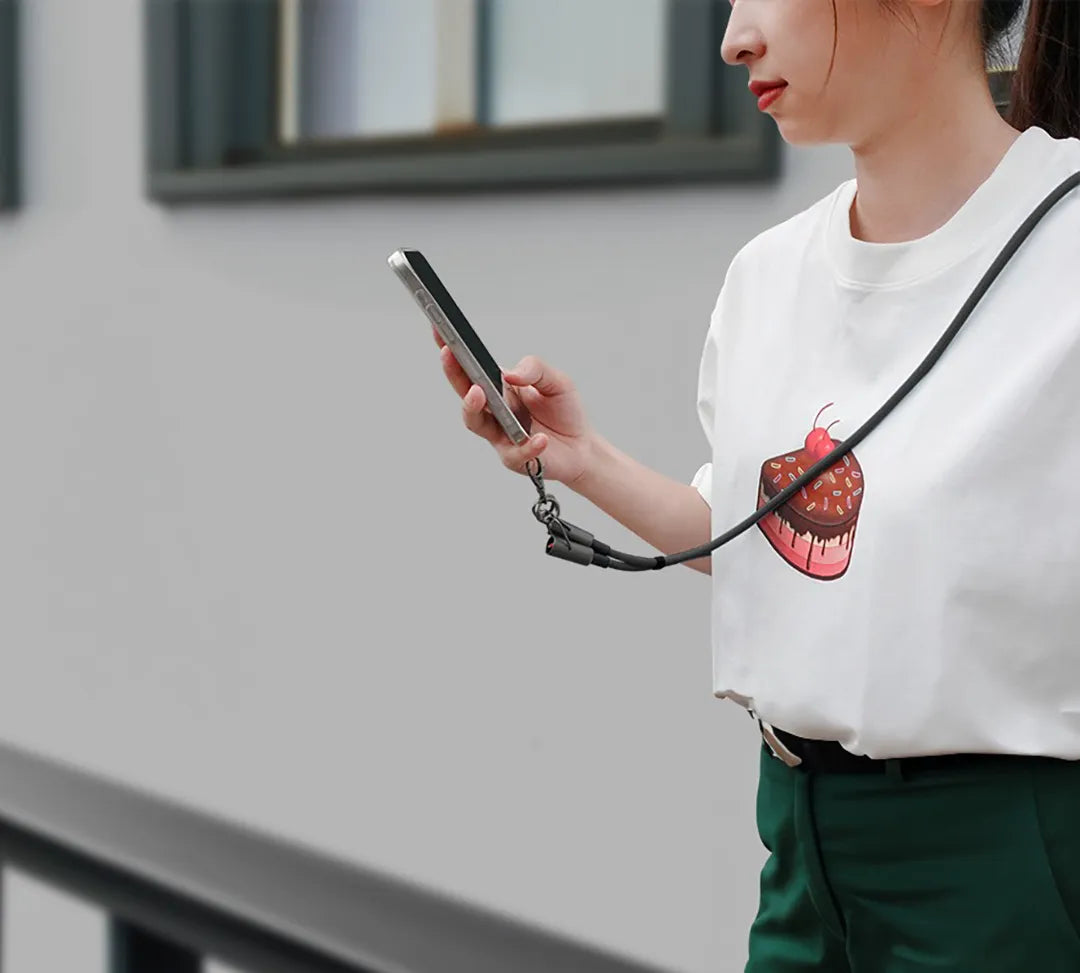 Kabloya Hêza Kesk a USB-C bo USB-C 60W - Şînê Asmanî