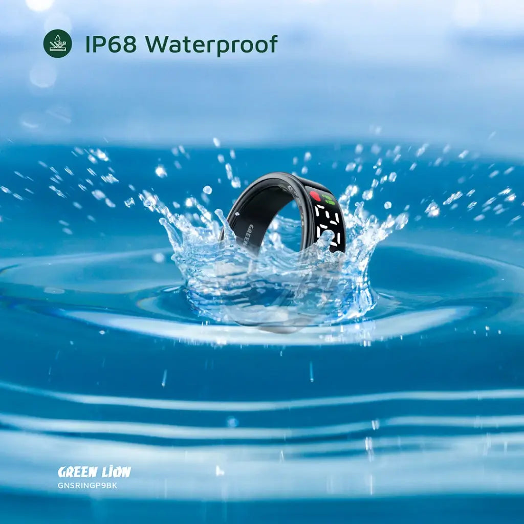 خاتم جرين لايون سمارت برو مع شاشة رقمية | Green Lion Smart Ring Pro With Digital Display