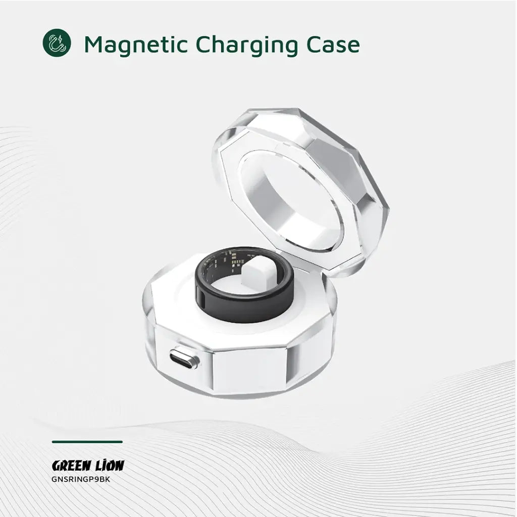 خاتم جرين لايون سمارت برو مع شاشة رقمية | Green Lion Smart Ring Pro With Digital Display