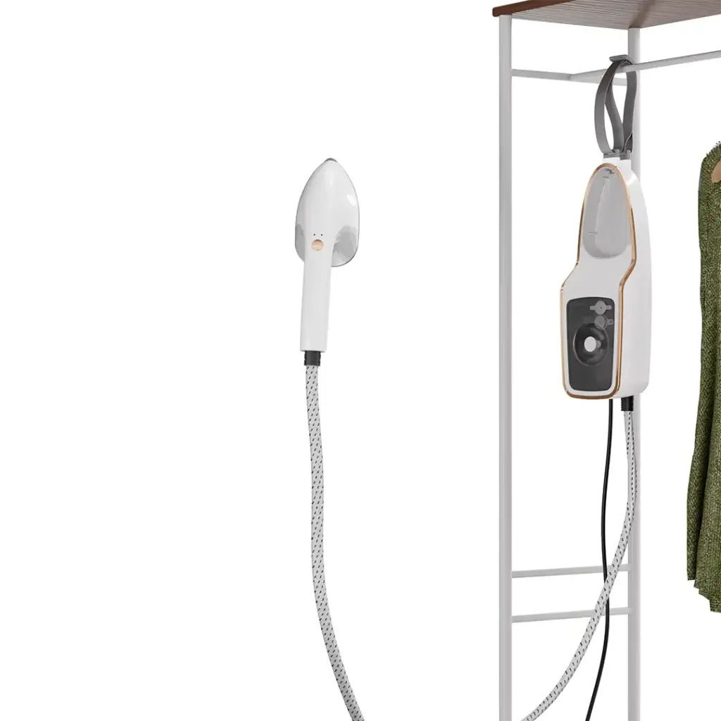 مكواة جرين لايون ستيم ماستر الجافة والبخارية بقدرة 1950 واط - ابيض | Green Lion Steam Master Dry Iron and Steam Function 1950W – White