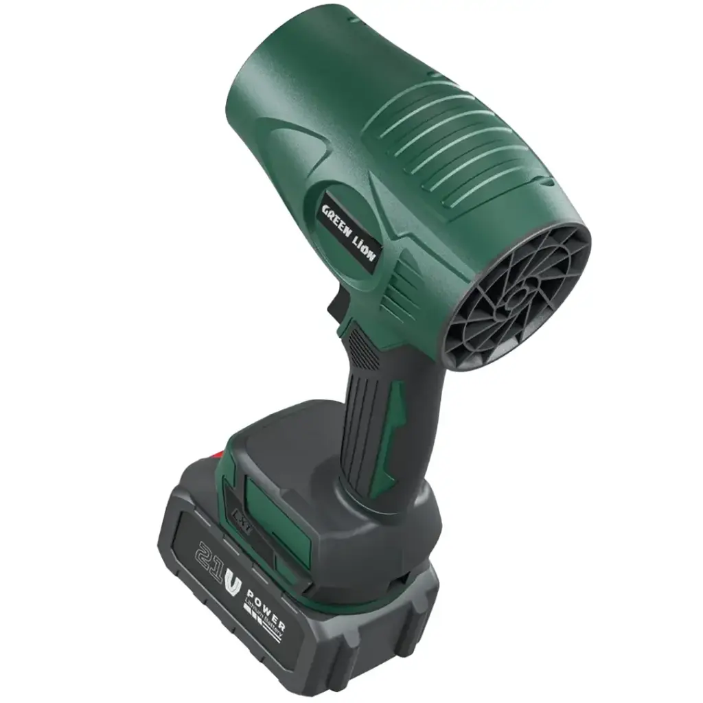منفاخ هواء جرين لايون Storm Jet اللاسلكي - اخضر | Green Lion Storm Jet Cordless Blower – Green
