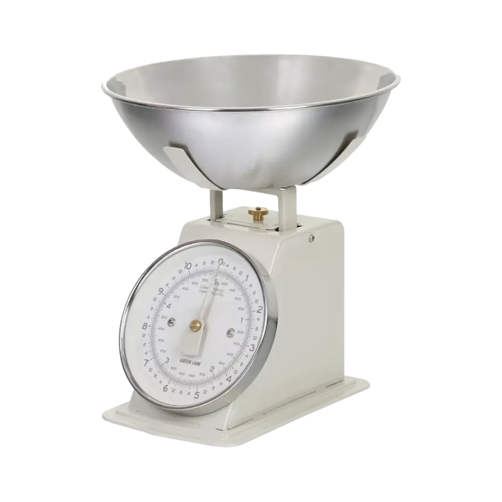 ميزان مطبخ جرين لايون الكلاسيكي - كريمي | Green Lion Vintage Kitchen Scale - Cream