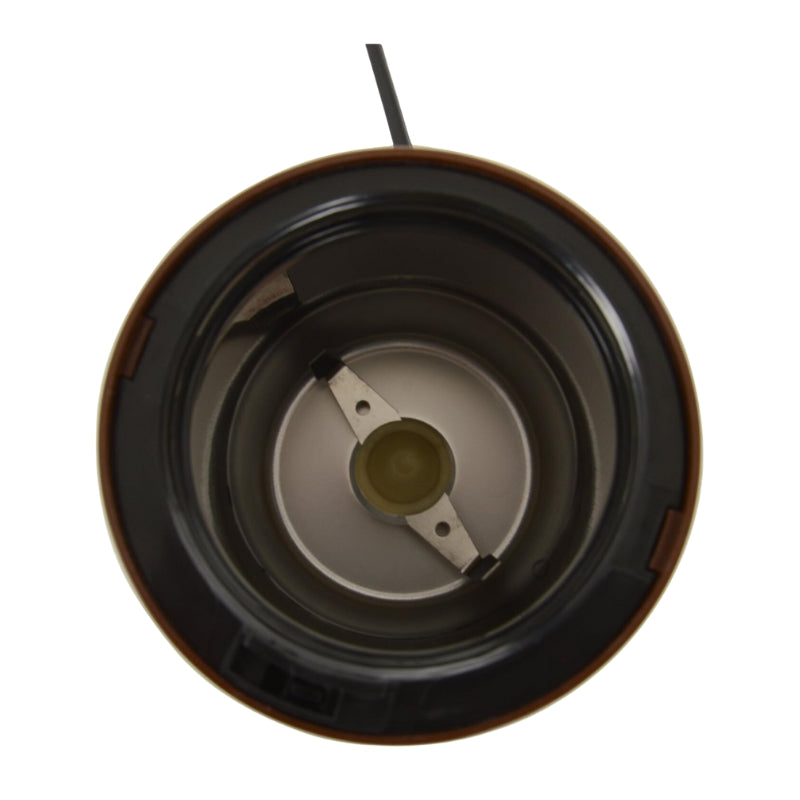 Black+Decker 150W 60g coffee grinder with stainless steel cup and blade for finer - مطحنة قهوة كهربائية 150 واط بسعة 60 غرام من بلاك آند ديكر