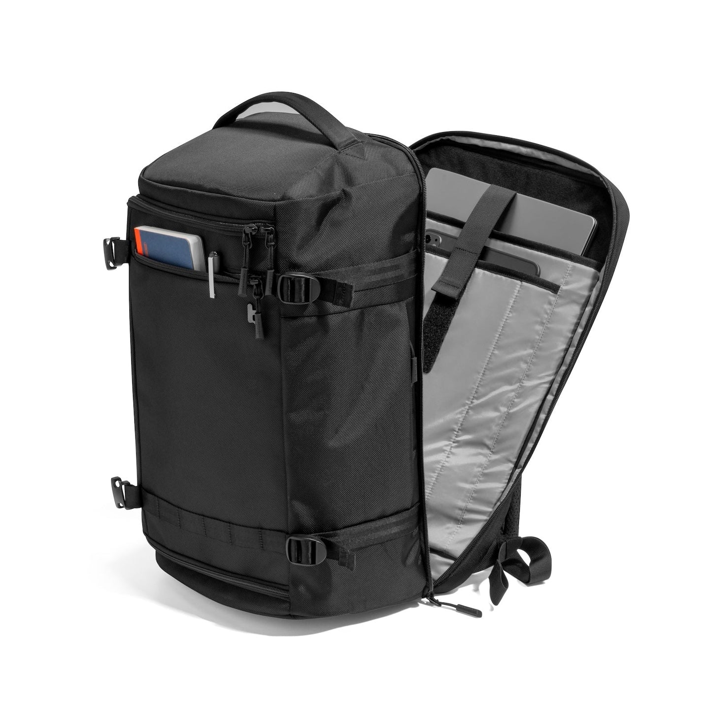 حقيبة ظهر توم توك نافيغيتور T67 للابتوب بحجم 17 انش, وبسعة 38 لتر - اسود | tomtoc Navigator-T67 Travel Laptop Backpack 17 Inch / 38L Black