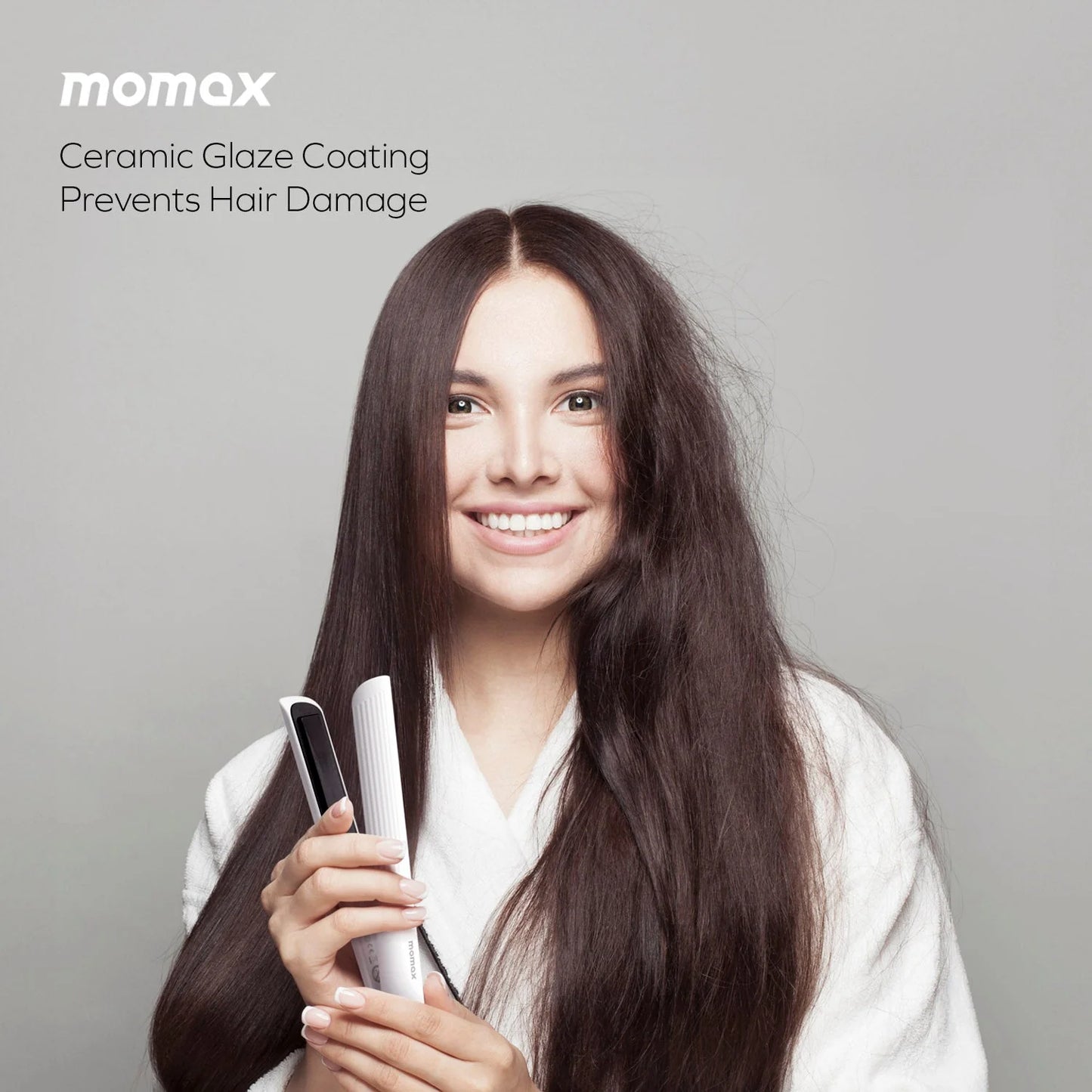 Momax 1-Care Mini Cordless Hair Straightener - مكواة الشعر اللاسلكية المحمولة موماكس 1-كير ميني