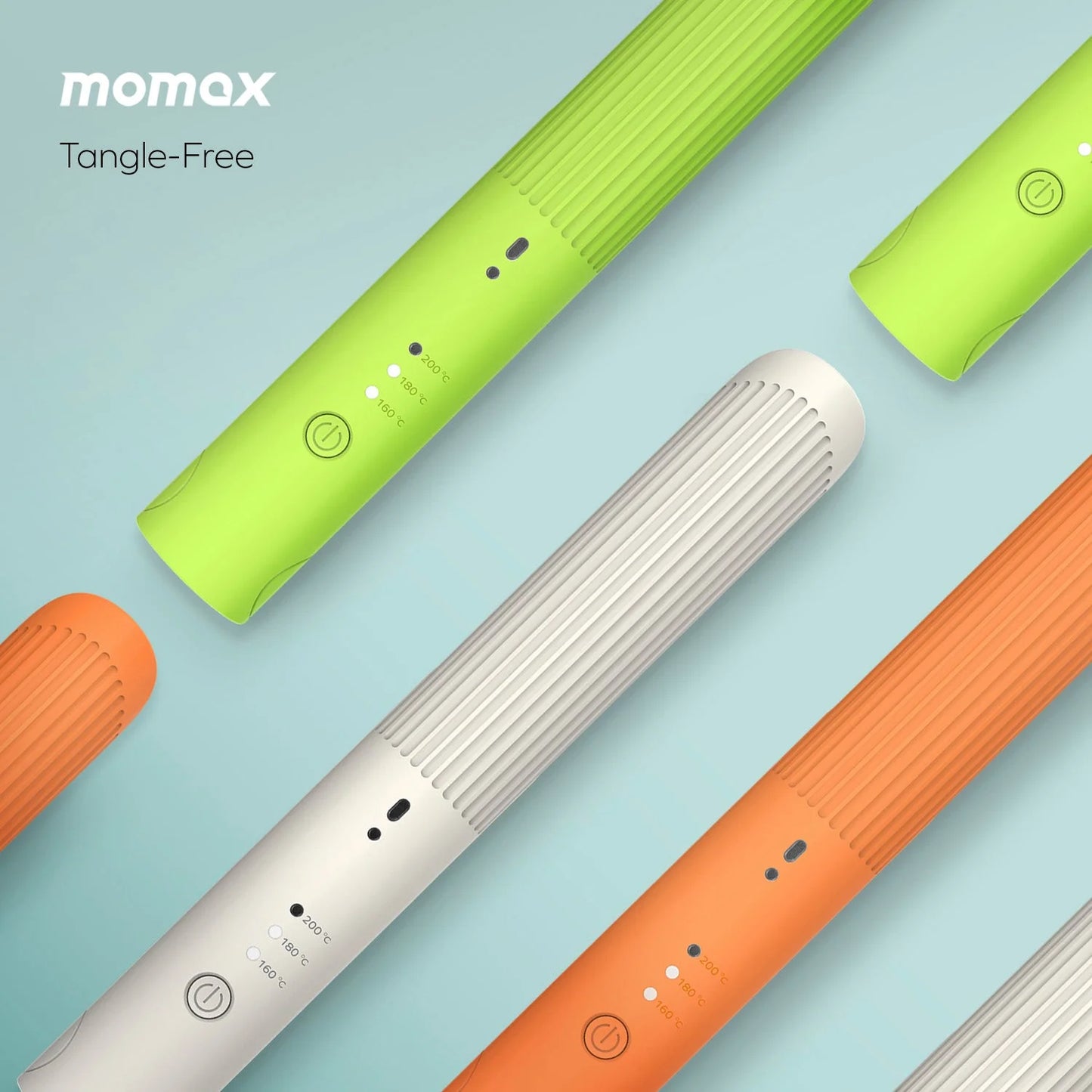 Momax 1-Care Mini Cordless Hair Straightener - مكواة الشعر اللاسلكية المحمولة موماكس 1-كير ميني