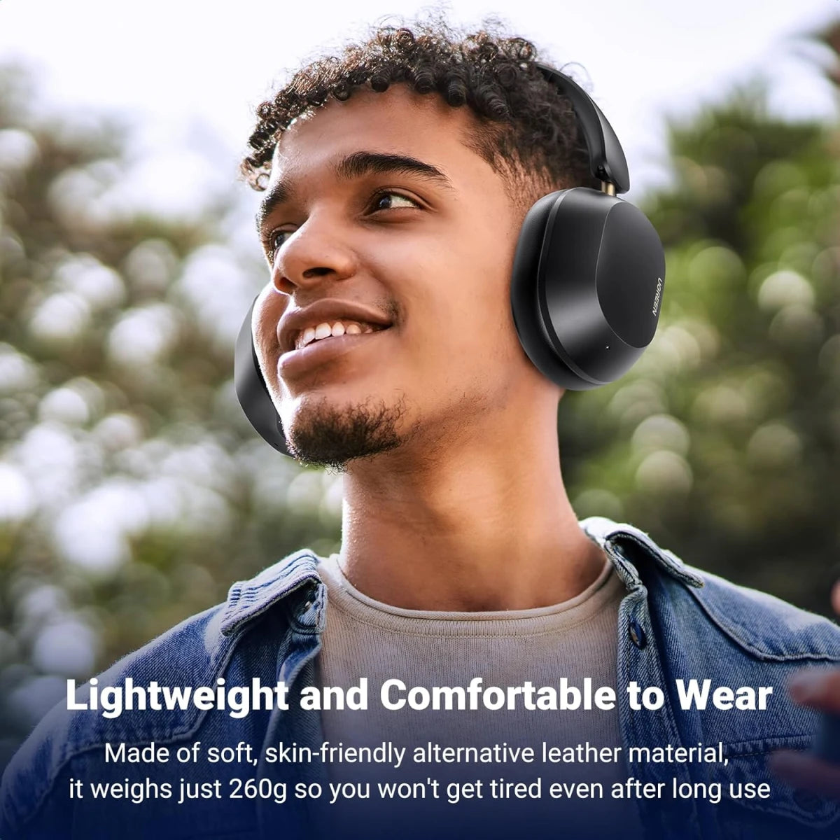 Guhdarên Bêtêl ên UGREEN HiTune Max5C - Heta 75 Saetan Dema Lîstinê bi Betalkirina Dengê Adapteyî