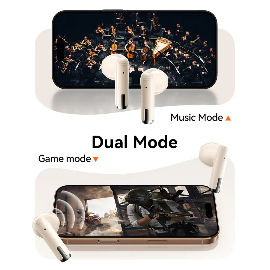 سماعات جويرووم جي بودز JR-PB3 اللاسلكية, بلوتوث 5.4 مع 20 ساعة تشغيل | JOYROOM Jpods Series JR-PB3 True Wireless Bluetooth 5.4 Earbuds – 20H Playtime