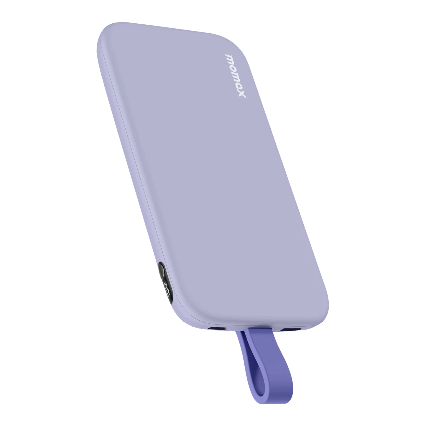 Momax iPower PD3 Power Bank 10000mAh, integrated Type-C Cable, 22.5W Fast Charging - بطارية موماكس اي بور PD3 المحمولة 10000 مللي امبير, كيبل موصول Type-C, شحن سريع 22.5 واط