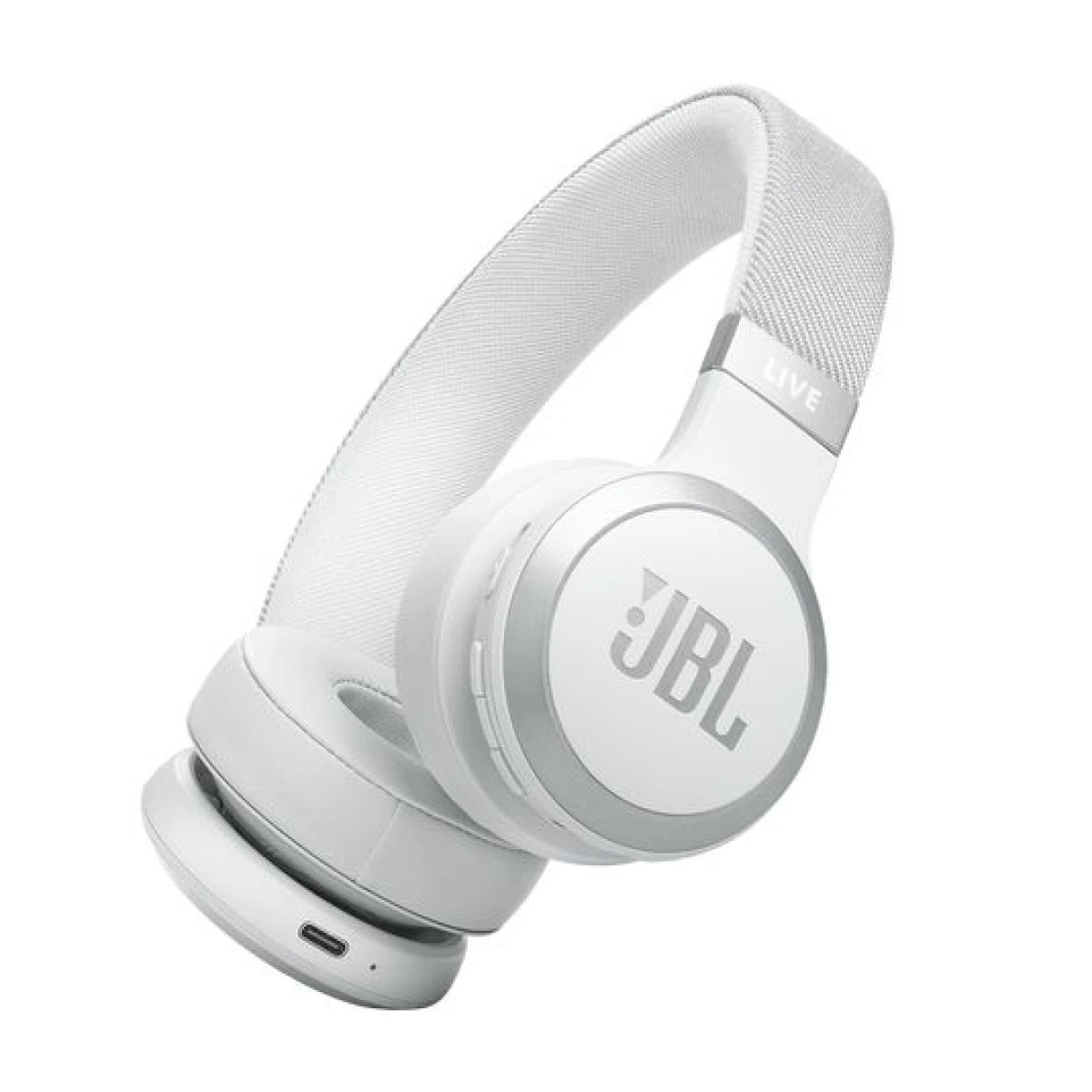 JBL Live 670NC Wireless On-Ear Noise Cancelling Headphones – 65H Playtime | سماعة جي بي ال لايف 670NC لاسلكية على الاذن مع الغاء ضجيج, تشغيل حتى 65 ساعة