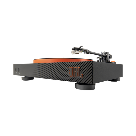 JBL Spinner TurnTable Bluetooth Record Player – Black | جهاز تشغيل اسطوانات جي بي ال سبينر بلوتوث - اسود