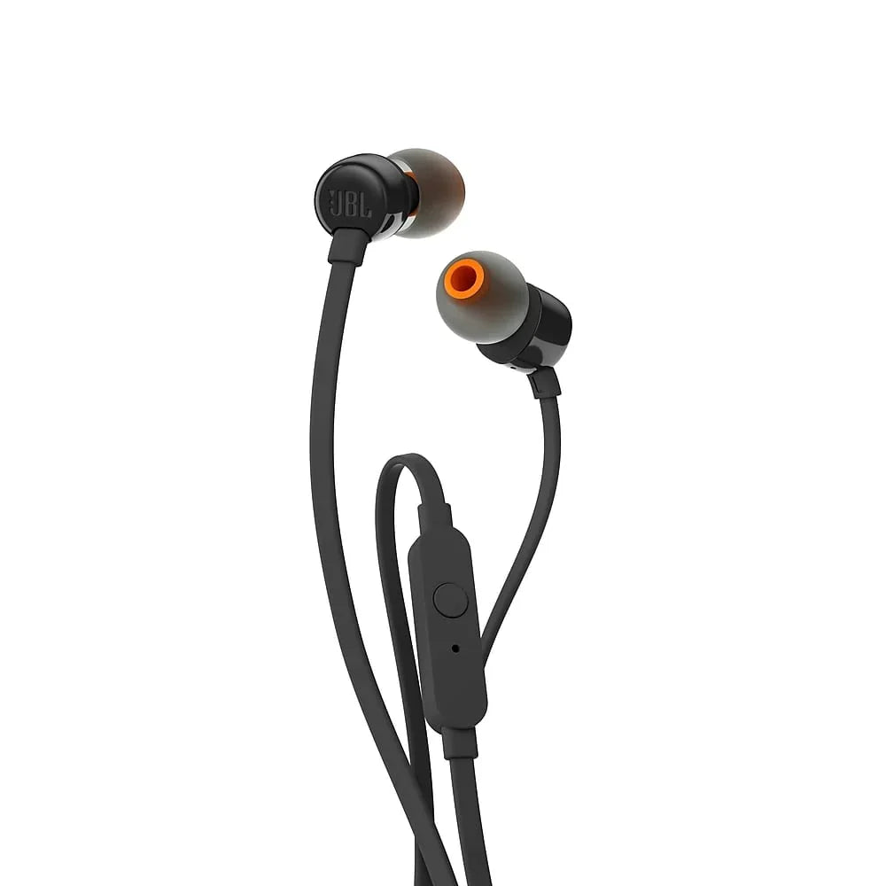 JBL Wired Universal In-Ear Headphone with Remote Control and Microphone - سماعة الاذن السلكية تي 110 من جي بي ال مع جهاز تحكم عن بعد وميكروفون