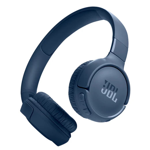 JBL T520BT Wireless On-Ear Headphones with Mic & Pure Bass Sound | سماعة جي بي ال T520BT اللاسلكية بتقنية البلوتوث ومايكروفون, صوت بيس نقي