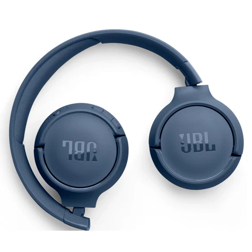 JBL T520BT Wireless On-Ear Headphones with Mic & Pure Bass Sound | سماعة جي بي ال T520BT اللاسلكية بتقنية البلوتوث ومايكروفون, صوت بيس نقي