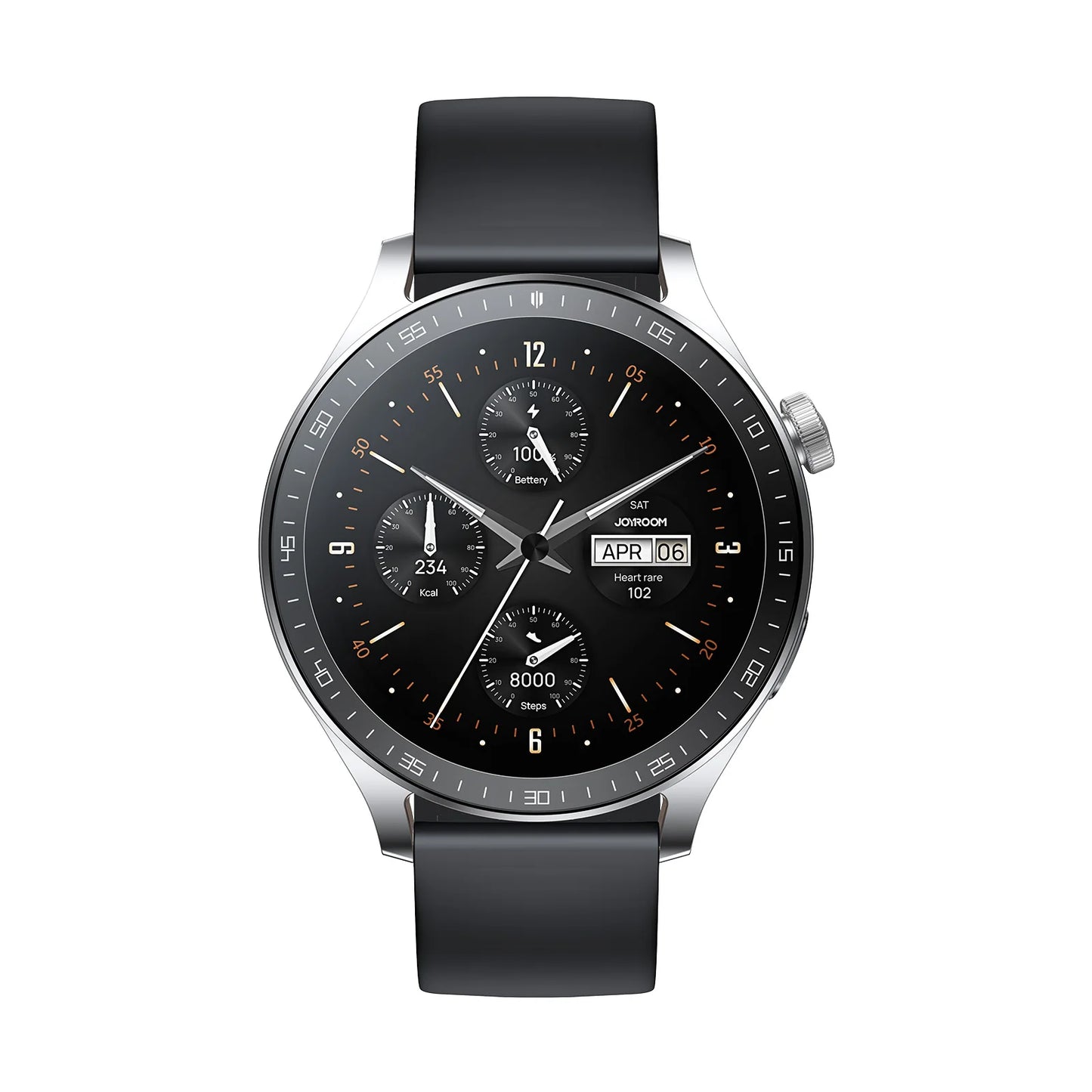 ساعة ذكية جويرووم JR-FC2 Pro كلاسيكية مع قابلية الاجابة على الاتصالات | JOYROOM JR-FC2 Pro Classic Series Smart Watch