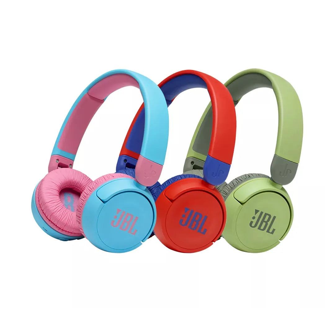 JBL JR310BT Kids Wireless On-Ear Headphones with Mic – Safe & Comfy | سماعة جي بي ال JR310BT لاسلكية للاطفال بمايكروفون, آمنة ومريحة