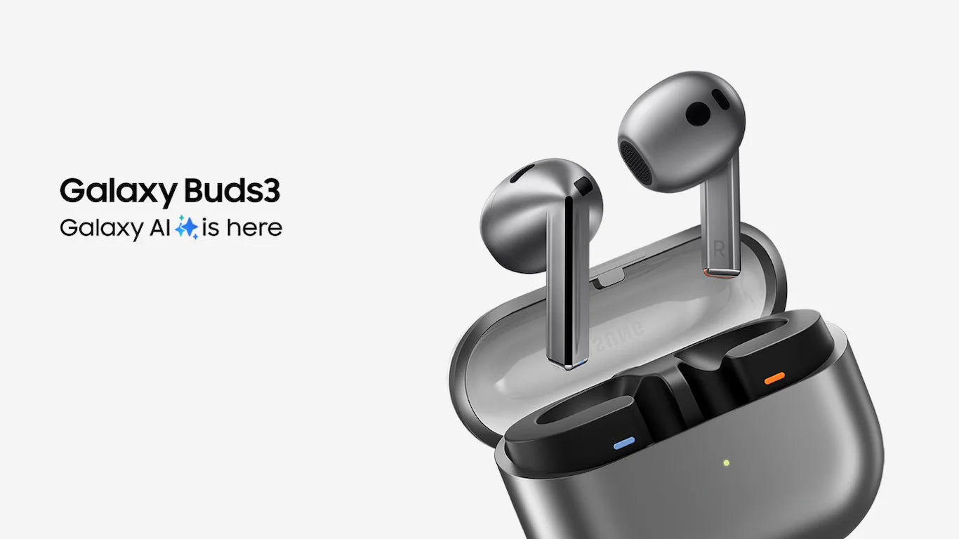 Samsung Galaxy Buds 3 Up to 30 Hours Battery Life - سماعة سامسونج جالاكسي بدز 3 بطارية تدوم حتى 30 ساعة