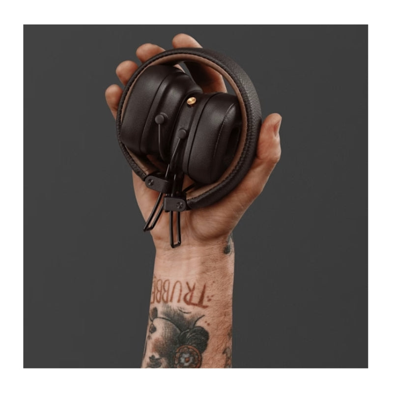 سماعات Marshall Major IV – صوت أسطوري وعمر بطارية مذهل حتى 80 ساعة