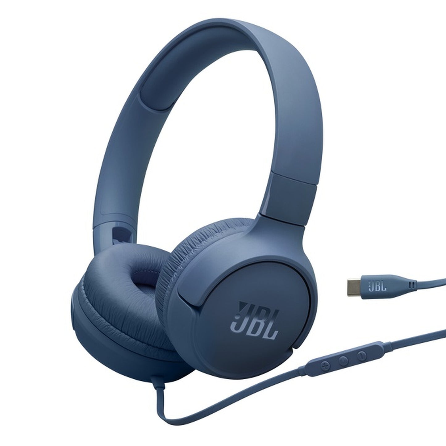 سماعة جي بي ال Tune 520C السلكية على الاذن بمنفذ تايب سي | JBL Tune 520C On-Ear Type-C Wired Headphone