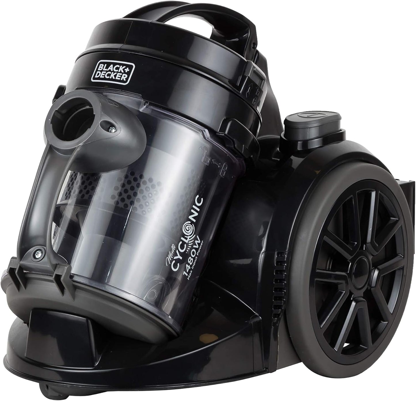 Black+Decker Multi-stage bagless vacuum cleaner with 6 filtration stages 1480W 1.8L - مكنسة بلاك آند ديكر متعددة المراحل بقوة 1480 واط