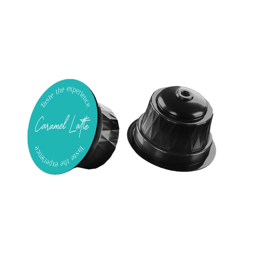 Lepresso Capsule for Dolce Gusto 16pc Caramel Latte - كبسولات ليبرسو دولتشي غوستو ١٦ قطعة لاتيه كراميل