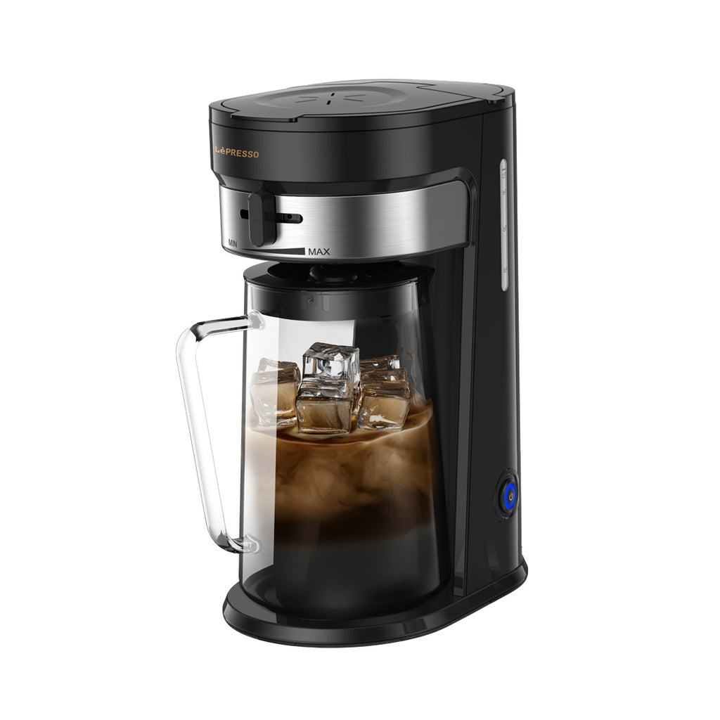 LePresso Iced & Hot Coffee Maker 2.5L – ماكينة قهوة مثلجة ليبريسو 2.5 لتر بميزة المشروبات الساخنة