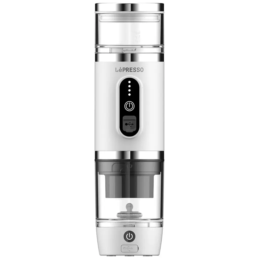 Makîneya Qehweyê ya Portable ya LePresso Portebrew 4-di-1 de bi Kefkera Şîr
