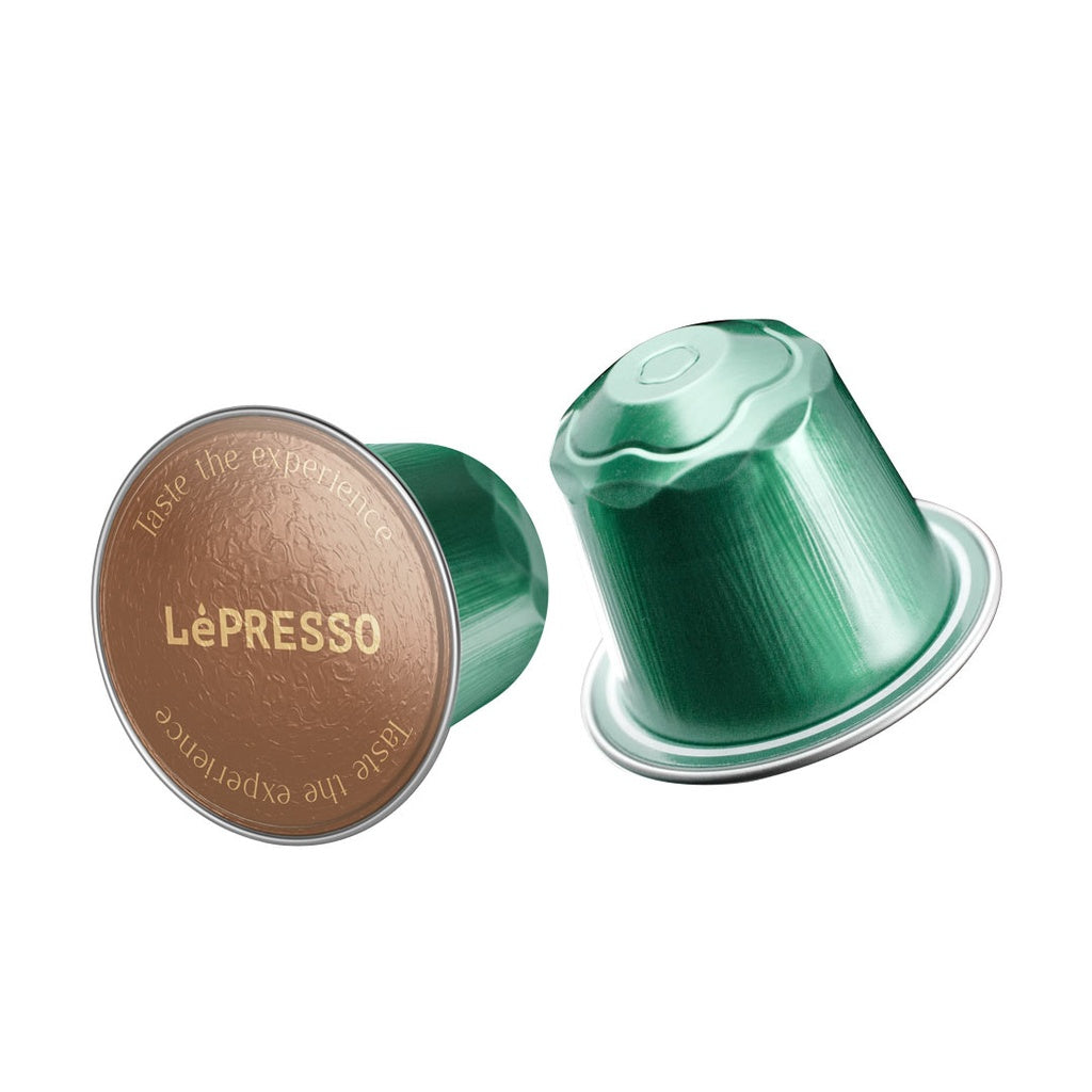 LePresso 100% Arabica Brazil Capsules for Nespresso 10 Pods - كبسولات ليبريسو أرابيكا 100% من البرازيل لنسبريسو – 10 قطع