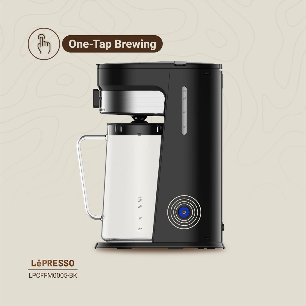 LePresso Iced & Hot Coffee Maker 2.5L – ماكينة قهوة مثلجة ليبريسو 2.5 لتر بميزة المشروبات الساخنة