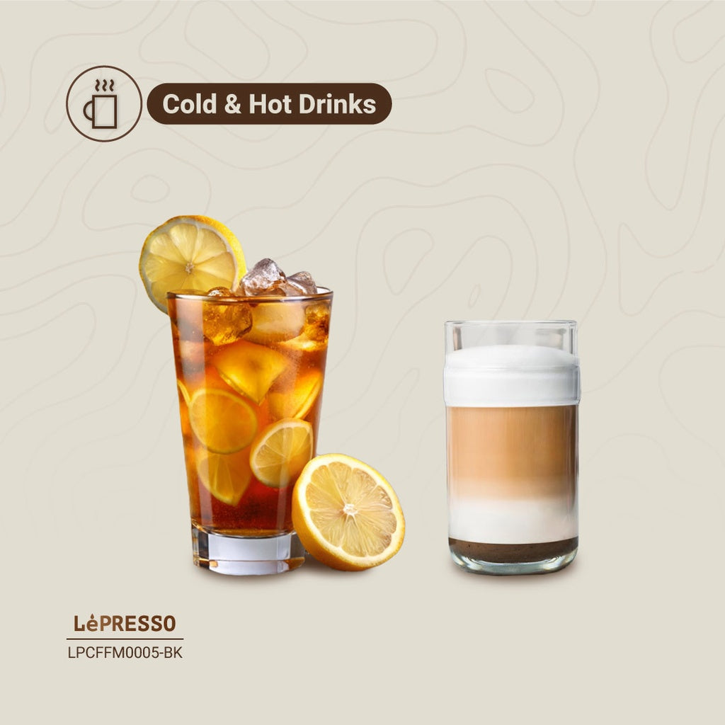 LePresso Iced & Hot Coffee Maker 2.5L – ماكينة قهوة مثلجة ليبريسو 2.5 لتر بميزة المشروبات الساخنة