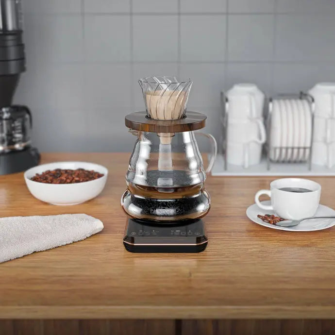 ميزان القهوة الرقمي الصغير من ليبريسو مع مؤقت | Lepresso Mini Digital Coffee Scale with Timer