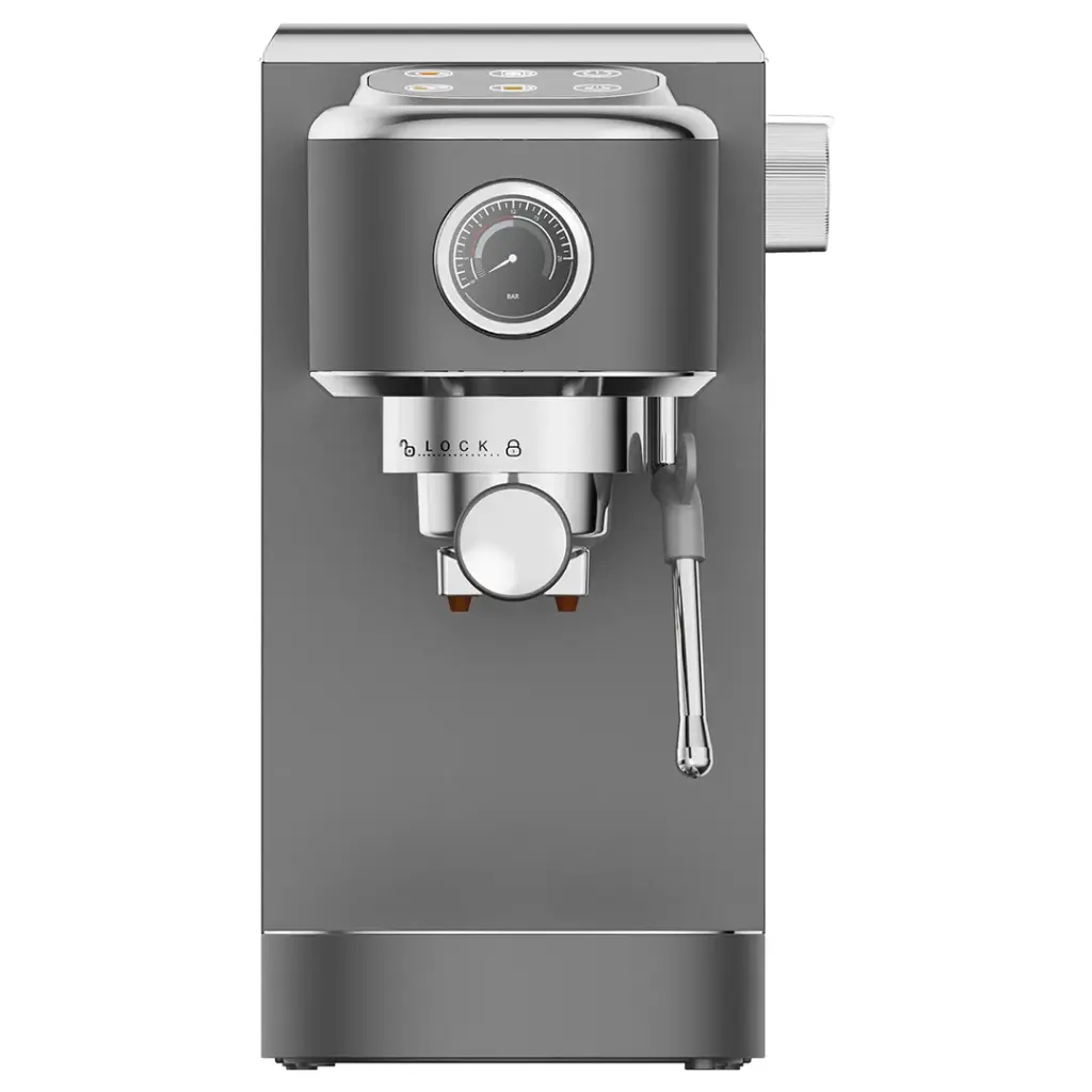 Makîneya Espressoyê ya Germ û Sar a LePresso bi Çîpa Buharê û Pîvana Zextê - Gewr