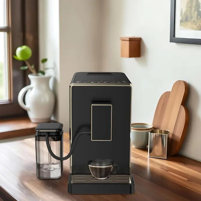 آلة صنع القهوة الاوتوماتيكية بالكامل من ليبريسو بقوة 20 بار وسعة 1.5 لتر - اسود | LePresso 20 Bar Full Automatic Coffee Machine 1.5L - Black