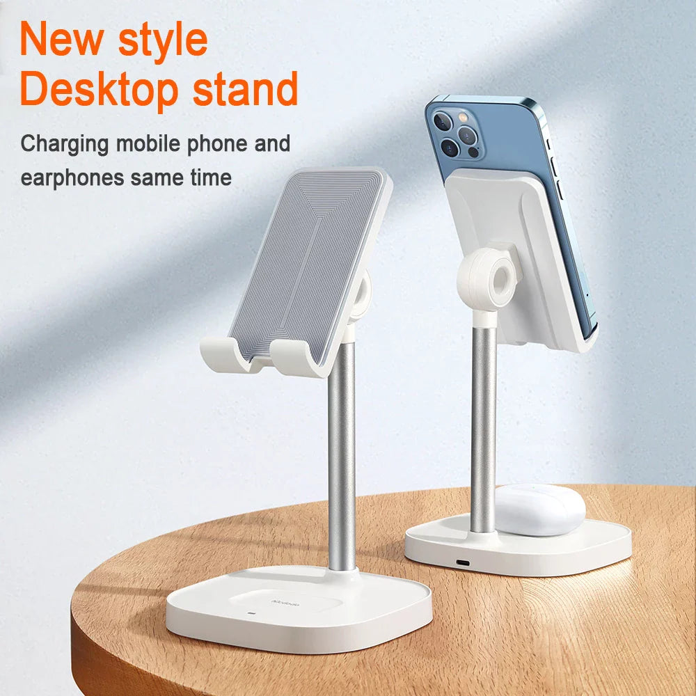 Mcdodo 2 in 1 Desktop Holder Wireless Charger 20W Fast Charger - مكدودو 2 في 1 حامل سطح المكتب شاحن لاسلكي 20 واط شاحن سريع