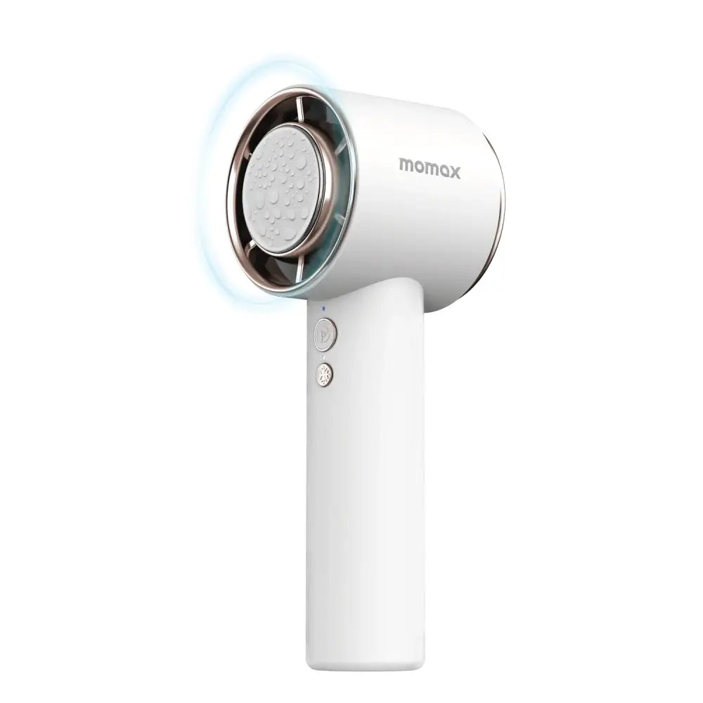 Momax Ultra Freeze Portable Icy Cooling Fan - مروحة موماكس الترا فريز المحمولة, تبريد فوري بتقنية الهواء الجليدي