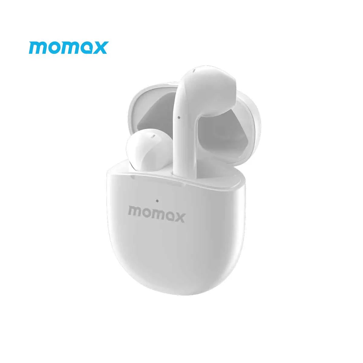 Momax Pills Lite 2 True Wireless Semi In-Ear Earbuds - سماعات موماكس بيلز لايت 2 اللاسلكية بتصميم نصفي داخل الاذن