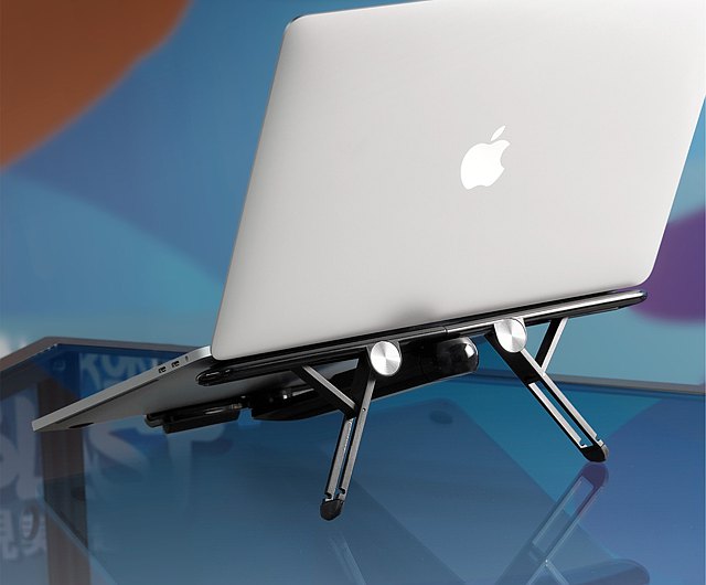 Momax Fold Stand for Tablet & Laptop - حامل قابل للطي لاجهزة التابلت واللاب توب من موماكس