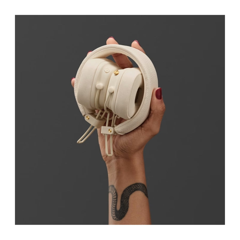 سماعات Marshall Major V BT Headphones – أكثر من 100 ساعة تشغيل، صوت قوي، وشحن لاسلكي