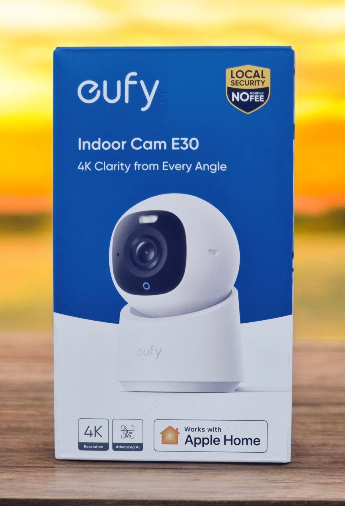 كاميرا مراقبة داخلية انكر يوفي E30 بدقة 4K | Anker Eufy Indoor Cam E30 – 4K Smart Home Security Camera