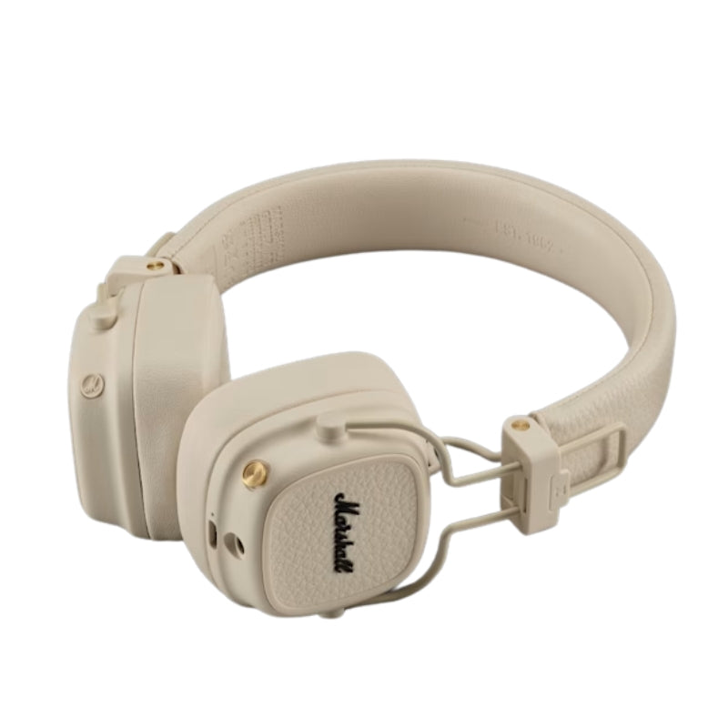 سماعات Marshall Major V BT Headphones – أكثر من 100 ساعة تشغيل، صوت قوي، وشحن لاسلكي