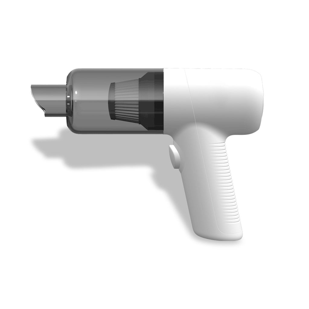 مكنسة محمولة لاسلكية صغيرة بقدرة 50 واط وسعة 120 مل - ابيض | Porodo Blue Portable Cordless Mini Vacuum Cleaner 50W 120mL - White