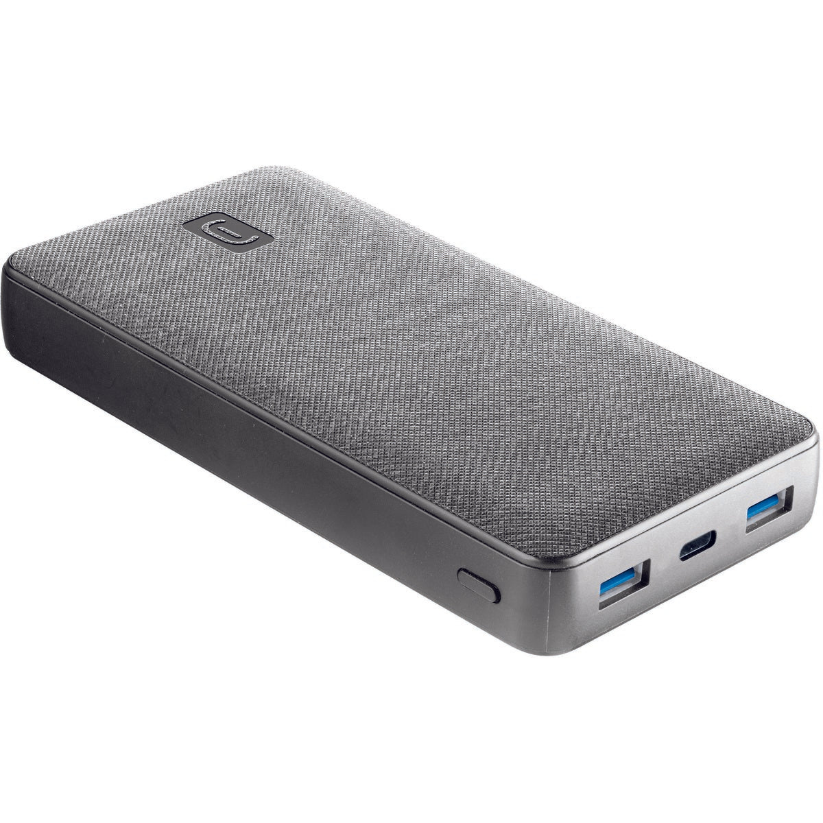 Cellularline Powerbank Shade Laptop 20000 mAh 65W - باور بانك الجهزة الالبتوب والهواتف المحمولة يدعم الشحن السريع 20000 واط من سيلولار لاين